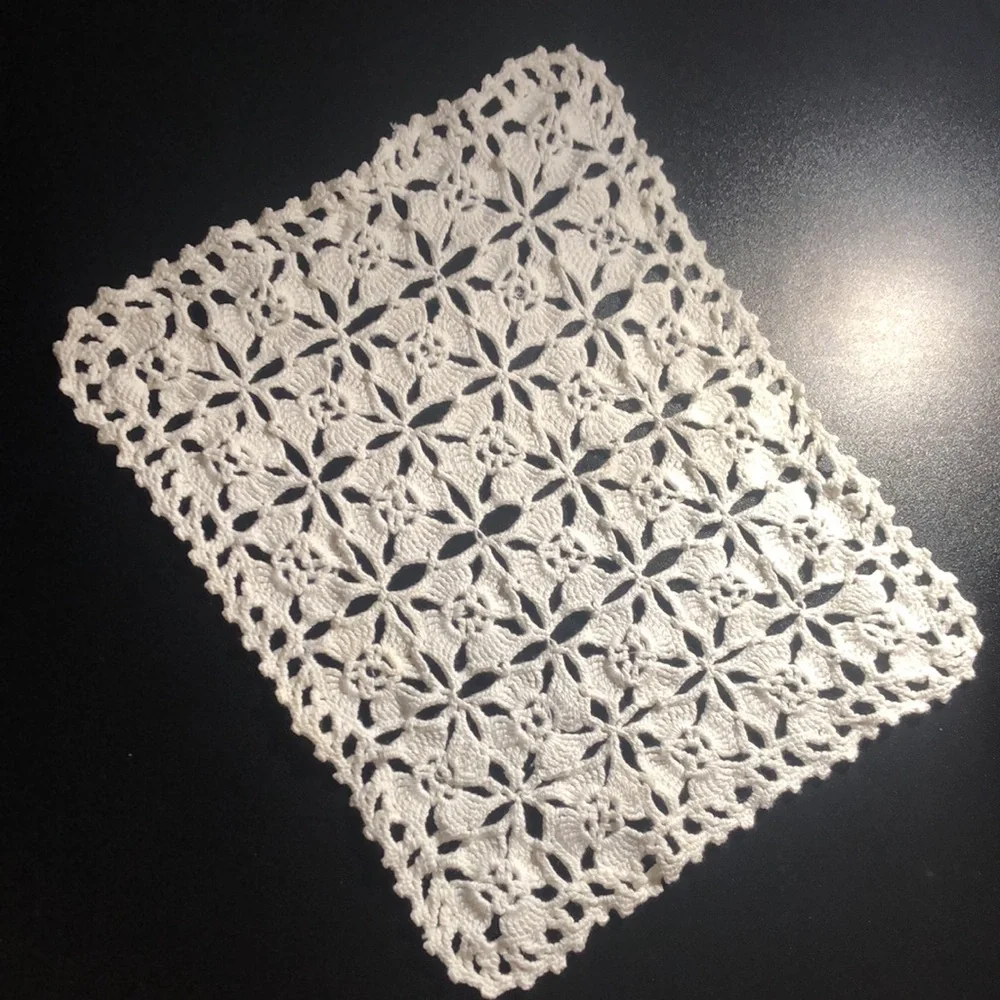 NEW LISTING! Vintage Crocheted Doilies Set